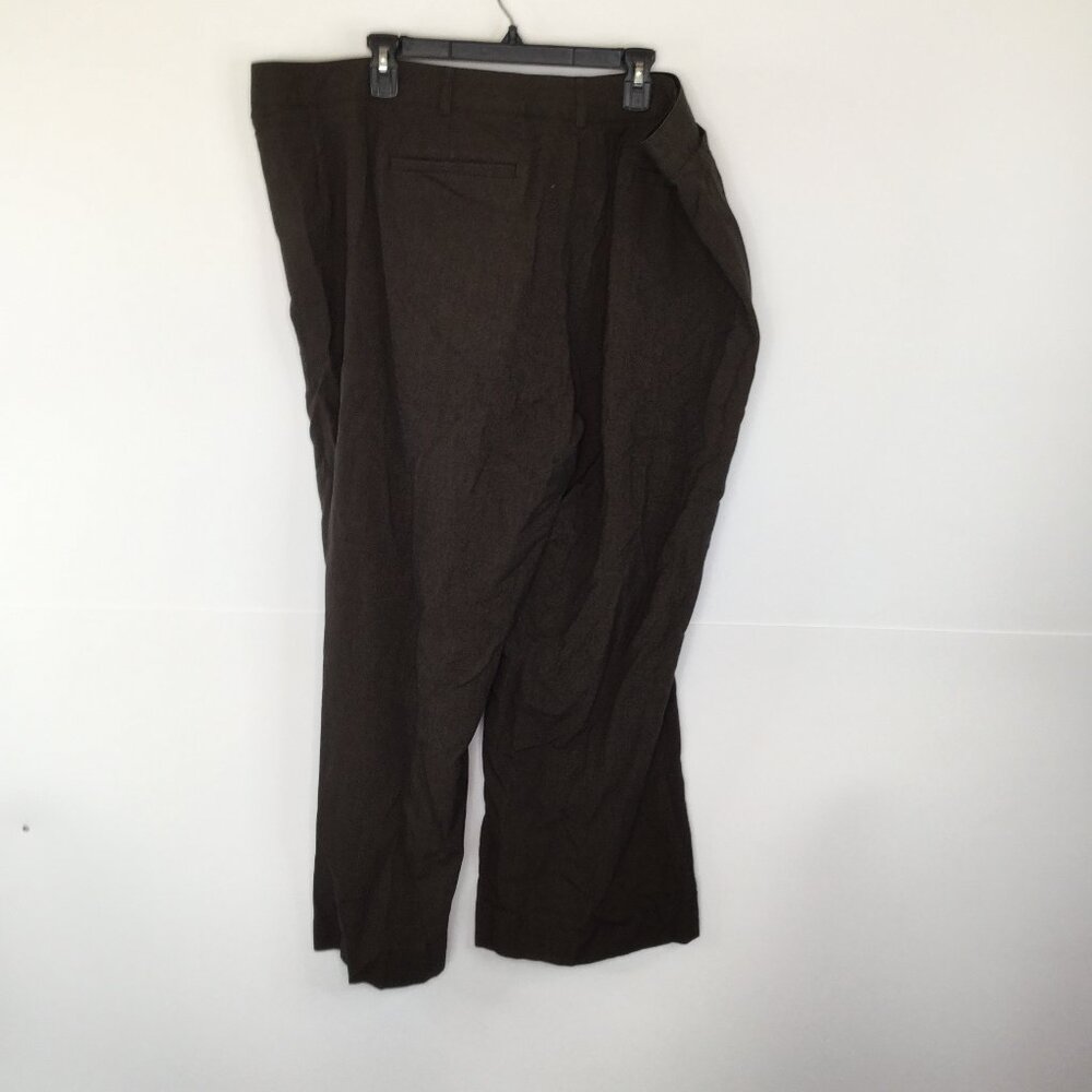 Women Wide Leg Pants High Elastic Waisted in The Back Business Work Trousers L